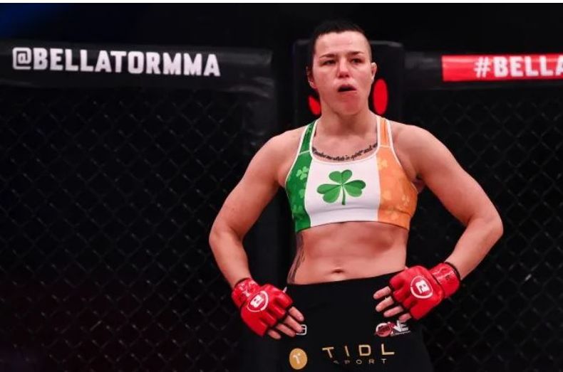 La luchadora irlandesa de artes marciales mixtas Sinead Kavanagh. 