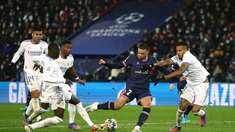 Golazo de Mbappé al Real Madrid. Golazo de Mbappé al Real Madrid.