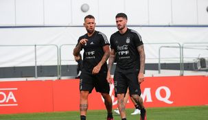 La Selección se entrena a puertas cerradas en la ciudad de Bilbao.
