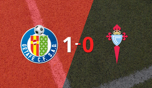 getafe le gano 1-0 como local a celta