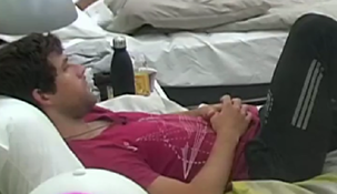 El reality de Telefe puso al aire el video con las charlas del participante con su público.