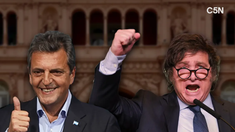 Massa y Milei encararon el día después de las elecciones con la mira puesta en el balotaje.