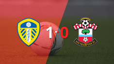 con lo justo, leeds united vencio a southampton 1 a 0 en el estadio elland road