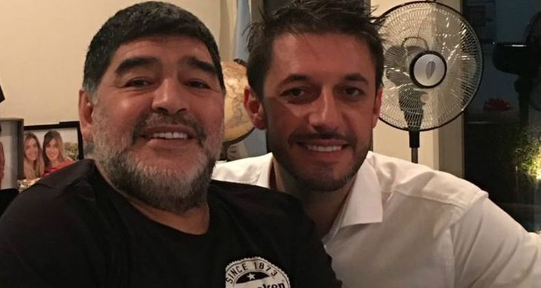 Diego Maradona y Matías Morla.