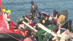 El momento del rescate era transmitido en vivo por un canal de televisión local. El momento del rescate era transmitido en vivo por un canal de televisión local.