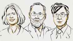 De izquierda a derecha, Mary Bunkow, Fred Ramsdell y Shimon Sakaguchi.