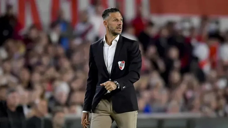 Martín Demichelis festejó a pesar de la derrota de River en la previa del Superclásico