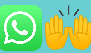 El verdadero significado del emoji de las manos levantadas de WhatsApp.