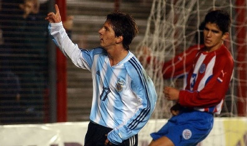 Lionel Messi y un partido especial en 2004.