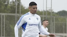 Rojo sufrió un desgarro del gemelo interno en la piernaizquierda que le llevará 21 dias de recuperación Rojo sufrió un desgarro del gemelo interno en la piernaizquierda que le llevará 21 dias de recuperación