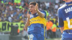Miguel Merentiel metió dos goles en el triunfo de Boca. Miguel Merentiel metió dos goles en el triunfo de Boca.