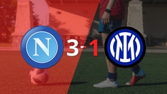 contundente victoria de napoli sobre inter