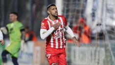 Balboa grita su gol, el de la victoria de Unión. Balboa grita su gol, el de la victoria de Unión.