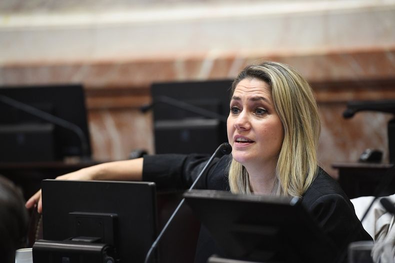 Carolina Losada fue una de las firmantes del proyecto.