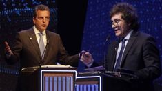 Massa cruzó a Milei por sus propuestas económicas.