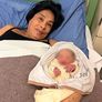Mabel Frías fue mamá a los 62 años, en San Nicolás.&nbsp;