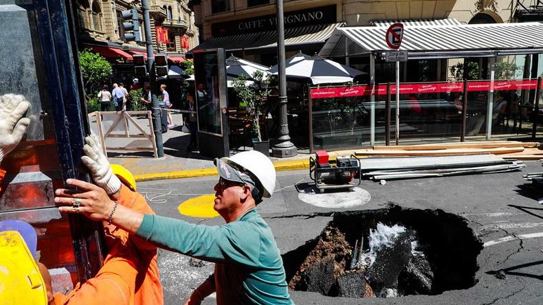 Los operarios trabajan en Córdoba y Florida.