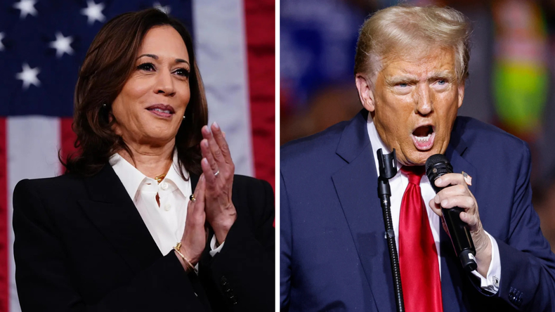 Kamala Harris y Donald Trump se enfrentan por la presidencia de Estados Unidos.&nbsp;