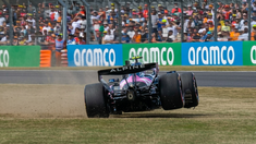 Colapinto despistó y largará 19° en Silverstone.