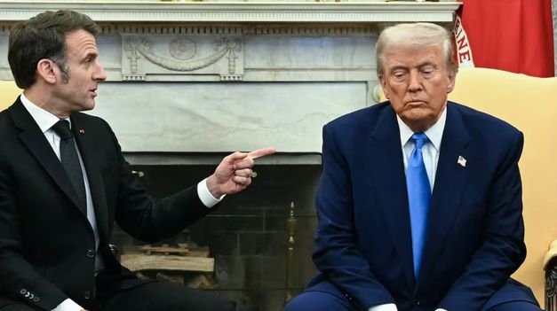 Donald Trump y su consejo a Macron tras el incidente con su esposa.