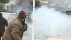 La Policía intentó evitar que la prensa trasmita la represión.&nbsp;