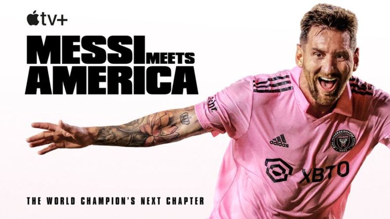 As ser la portada de Messi Meets America.