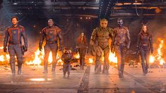 La despedida de James Gunn y su equipo de Marvel.