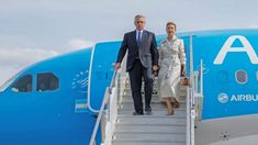 Alberto Fernández y su comitiva arribaron a Washington para reunirse con Biden.