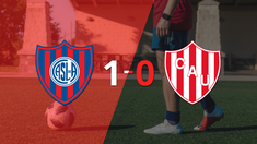 a san lorenzo le alcanzo con un gol para derrotar a union en el nuevo gasometro
