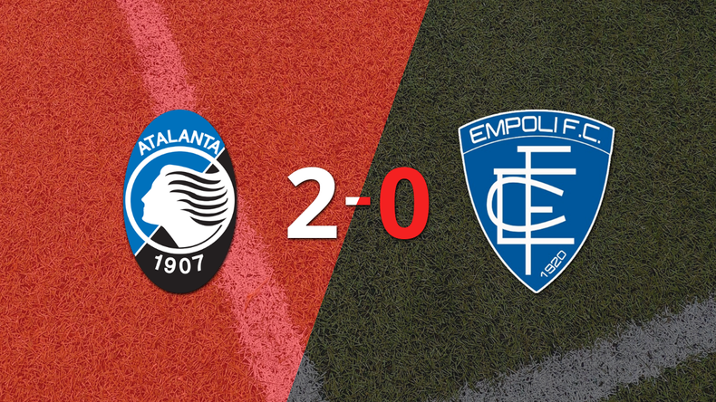 Sólido triunfo de Atalanta por 2-0 frente a Empoli