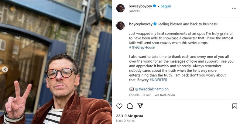 Paul Anderson decidió romper el silencio y aclarar su estado de salud.