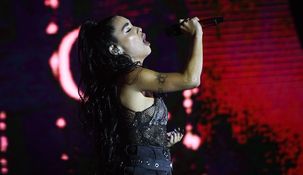 Lali fue la gran estrella del primer día del festival.