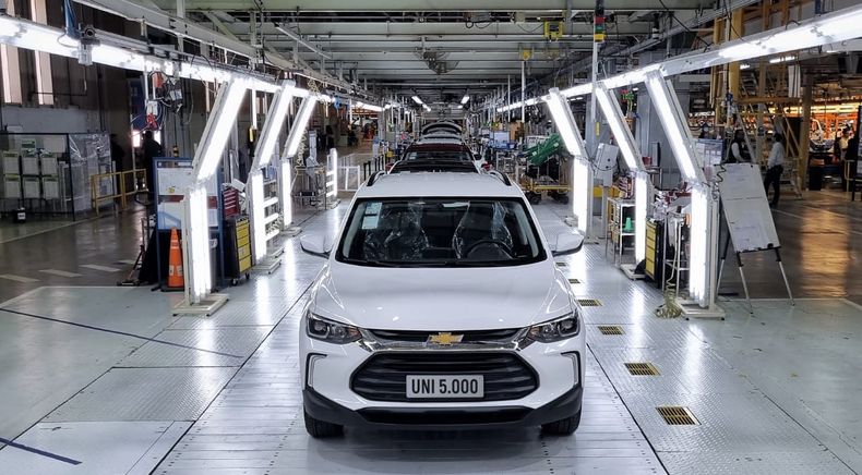Ya se fabricaron 5.000 unidades de la nueva Tracker en Argentina.