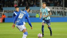 Gonzalo Piovi marcó el segundo gol de Racing en el triunfo sobre Vélez. Gonzalo Piovi marcó el segundo gol de Racing en el triunfo sobre Vélez.