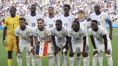 El conjunto francés que goleó a Nueva Zelanda. El conjunto francés que goleó a Nueva Zelanda.