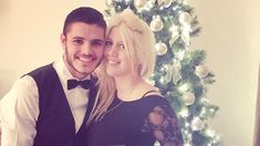 A días de la llegada de Francesca, Wanda Nara y Mauro Icardi festejaron Navidad en Milán A días de la llegada de Francesca, Wanda Nara y Mauro Icardi festejaron Navidad en Milán