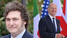 Javier Milei / Olaf Scholz