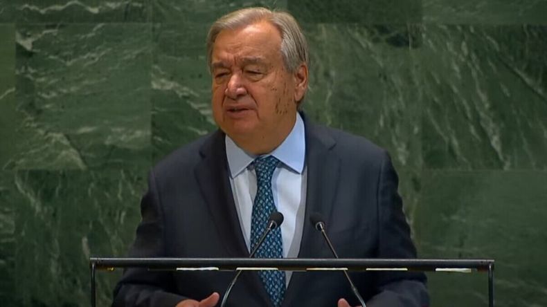 António Guterres inauguró la semana de debates entre presidentes y jefes de Estado.