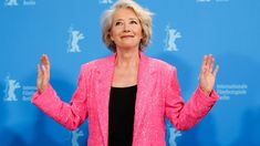 Emma Thompson presentó su última película en el Festival de Cine de Berlín. Emma Thompson presentó su última película en el Festival de Cine de Berlín.
