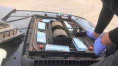 El dinero quedó secuestrado en Aduana. El dinero quedó secuestrado en Aduana.