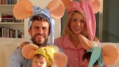 Pobre Piqué: en pleno Halloween, Shakira lo hizo disfrazar de Topo Gigio Pobre Piqué: en pleno Halloween, Shakira lo hizo disfrazar de Topo Gigio