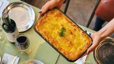El pastel de papa es una de las estrellas de este bodegón. El pastel de papa es una de las estrellas de este bodegón.