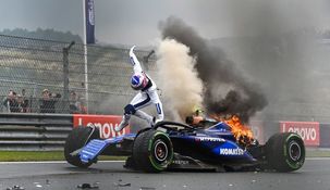 El accidente ocurrió en los primeros minutos de la práctica 3 para el GP de Países Bajos.&nbsp;