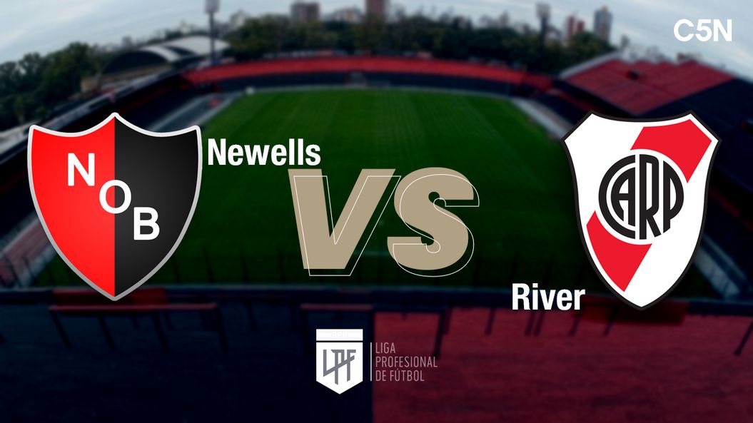 Newells y River por Liga Profesional.