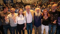 El Presidente y los principales referentes del Movimiento Evita. El Presidente y los principales referentes del Movimiento Evita.