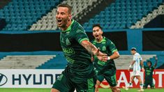 Luciano Pons, autor del 1-0 para la visita. Luciano Pons, autor del 1-0 para la visita.