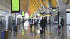 El aeeropuerto de Barajas, otro de los afectados por el problema informático. El aeeropuerto de Barajas, otro de los afectados por el problema informático.