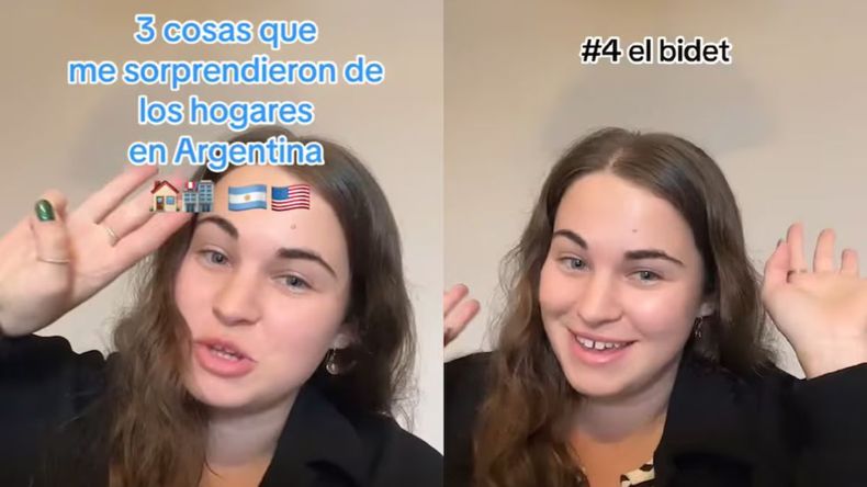 Katie está en TikTok como @katie.en.argentina