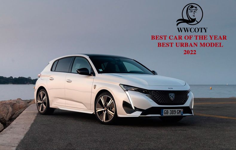 El nuevo Peugeot 308 fue elegido Auto del Año para Mujeres de todo el Mundo.