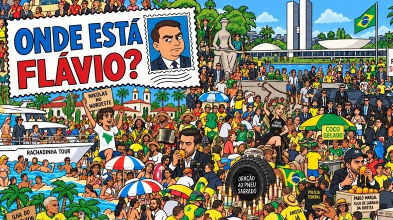 Flávio Bolsonaro en 